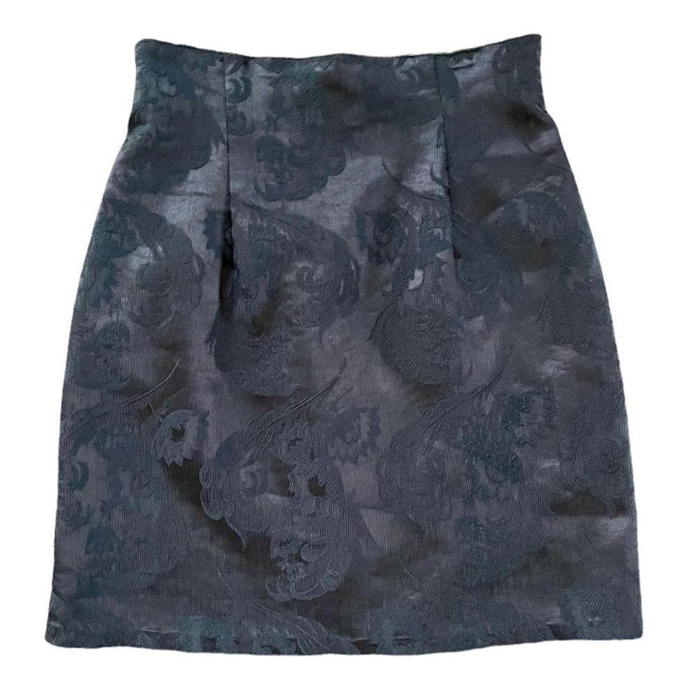 Contempo Casuals black min skirt